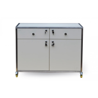Тумба медична мобільна БІОМЕД C.box CMM-2DD-1-NATA ALU