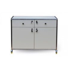 Тумба медична мобільна БІОМЕД C.box CMM-2DD-1-NATA ALU