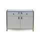 Тумба медична мобільна БІОМЕД C.box CMM-2DD-1-NATA ALU