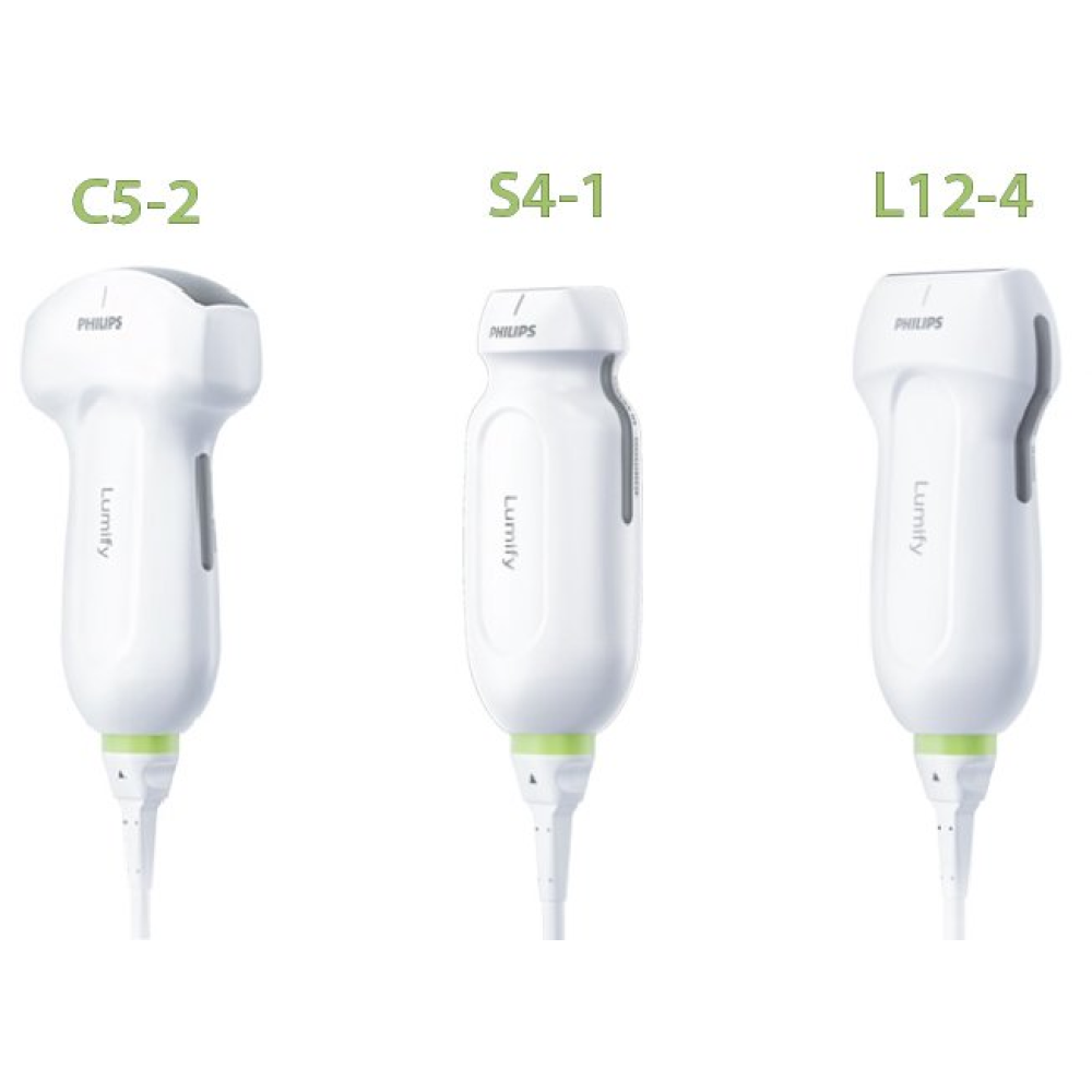 Портативная УЗИ система и планшет Philips Lumify (C5-2, S4-1, L12-4)