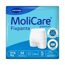 Еластичні штанці для фіксації прокладок подовжені MoliCare Premium Fixpants M (5 шт)