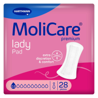 Абсорбуючі прокладки при легкому нетриманні сечі MoliCare Premium lady pad 0.5 краплі (28 шт)