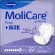 Прокладки анатомической формы при недержании мочи и кала MoliCare Premium Form +SIZE 8 капли (20 шт)