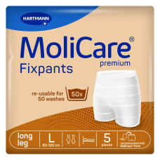 Еластичні штанці для фіксації прокладок подовжені MoliCare Premium Fixpants L (5 шт)