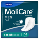 Урологические прокладки для мужчин с защитой от протекания MoliCare Premium MEN PAD 5 капель (14 шт)