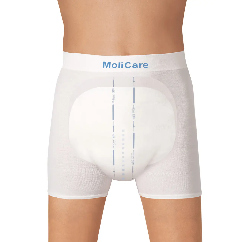 Прокладки анатомічної форми у разі нетримання MoliCare Premium Form MEN 6 крапель (32 шт)