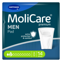 Прокладки урологические для мужчин в форме кармана MoliCare MEN PAD 2 капли (14 шт)