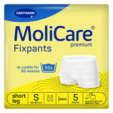 Еластичні штанці для фіксації прокладок короткі MoliCare Premium Fixpants S (5 шт)