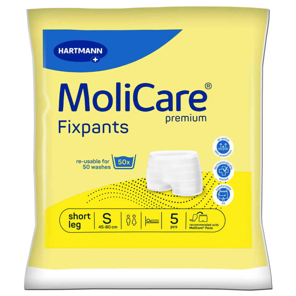 Еластичні штанці для фіксації прокладок короткі MoliCare Premium Fixpants S (5 шт)