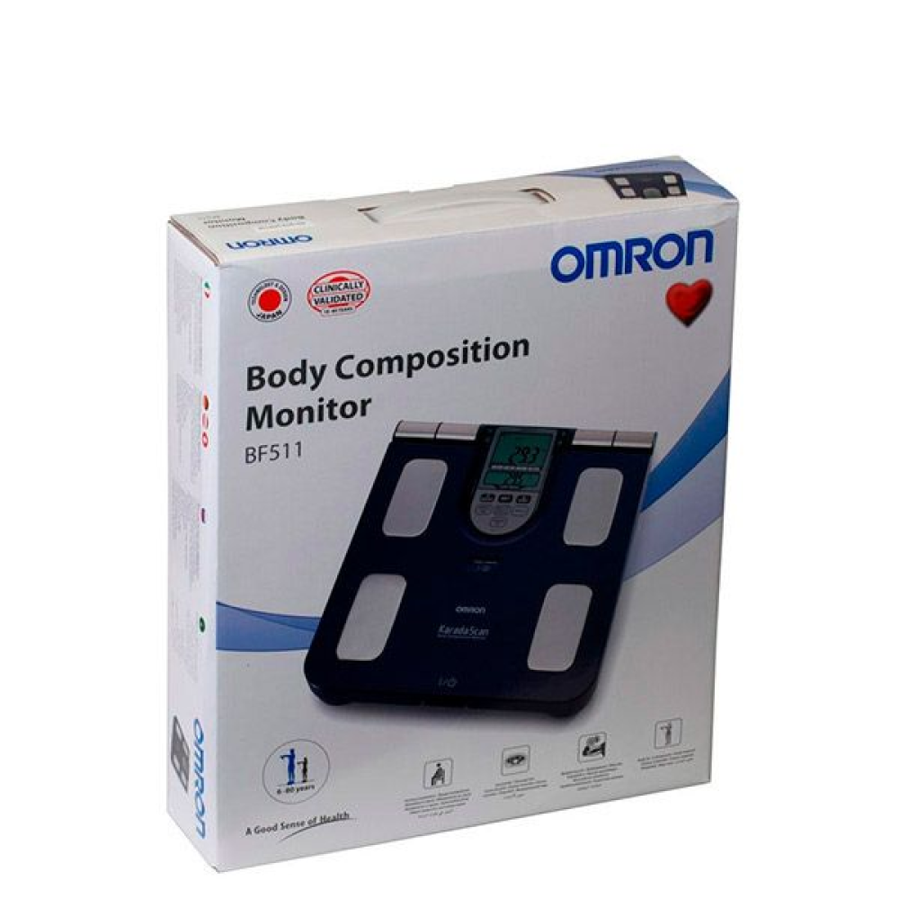 Смарт ваги аналізатори Omron HBF-511 B-E