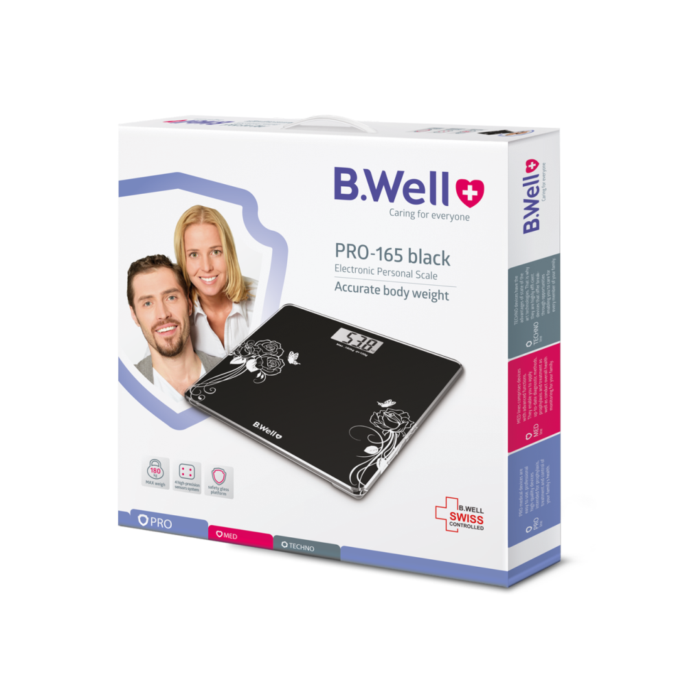Электронные весы B.Well PRO-165 Black