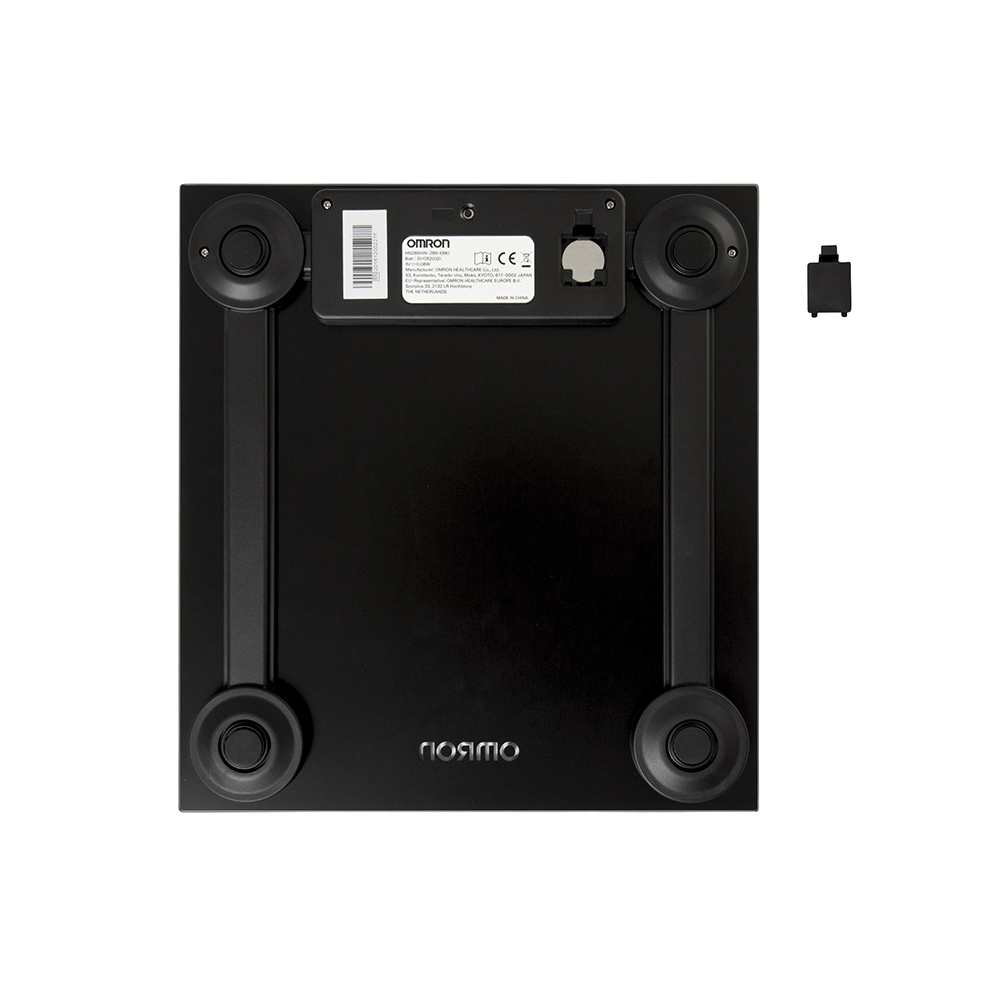 Ваги підлогові електронні (получний чорний) Omron HN-289 Black