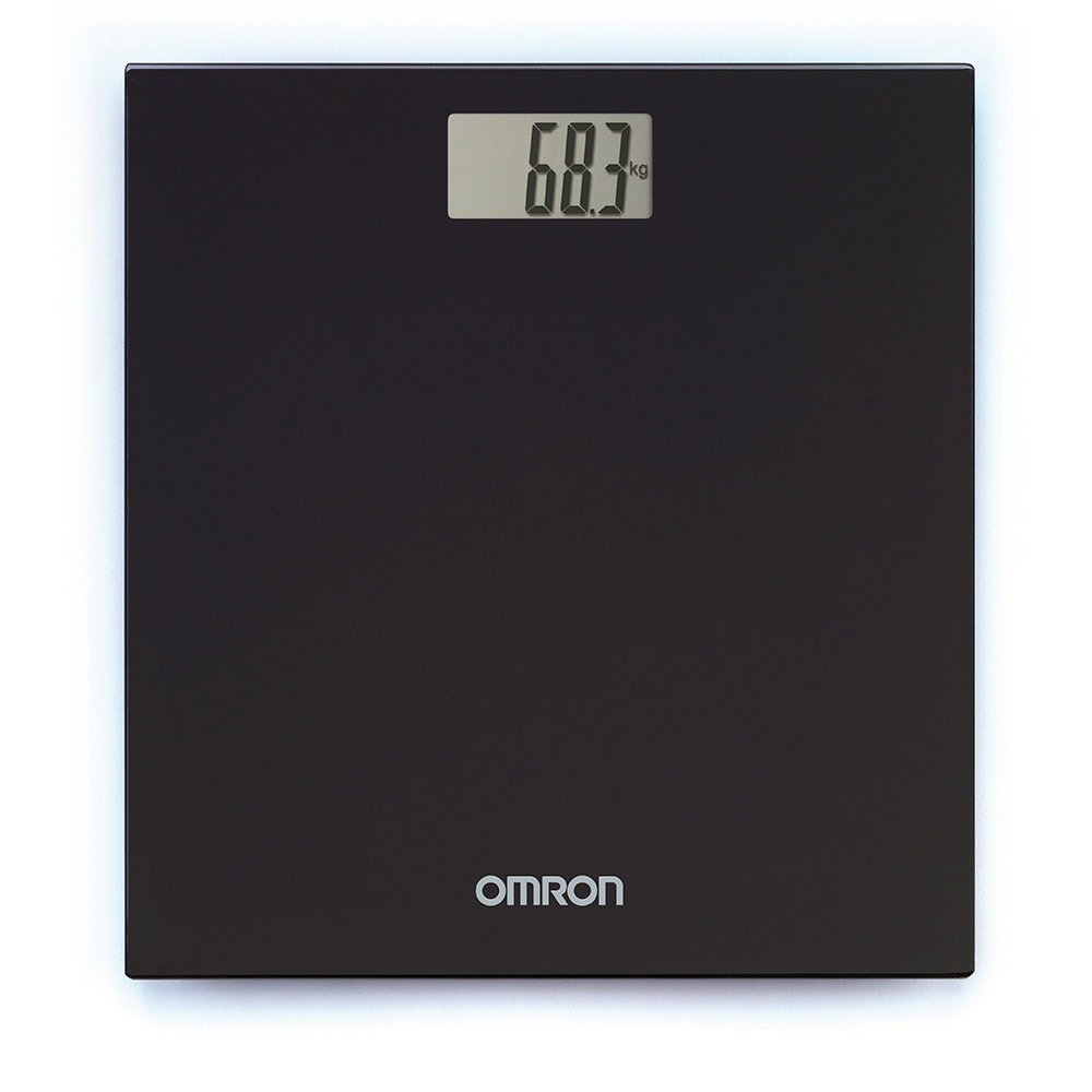 Ваги підлогові електронні (получний чорний) Omron HN-289 Black