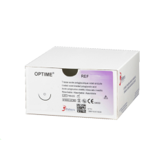 Хірургічна нитка Optime 3/0 (Вікріл), колюча 27 мм, 5/8 кола, довжина 75 см 18S20Y