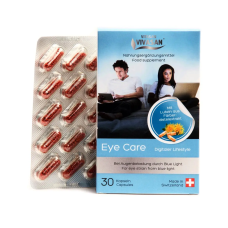 Капсулы для улучшения зрения с лютеином и витамином D Vivasan Eye Care 30 шт
