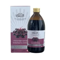 Напій Чорний Бузина Vivasan Elderberry Drink 500 мл