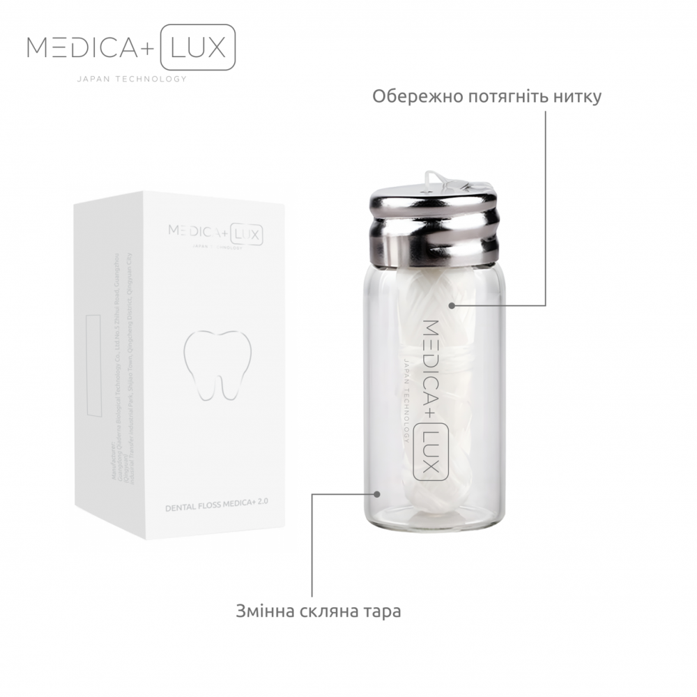 Зубная нить Medica+ Dental FLoss 2.0