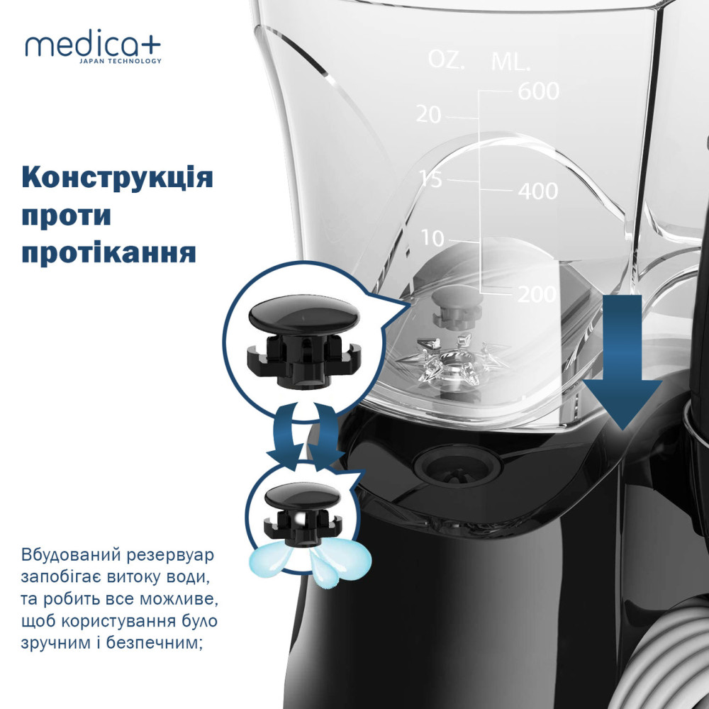 Стационарный ирригатор Medica+ Prowater Station 7.0 black