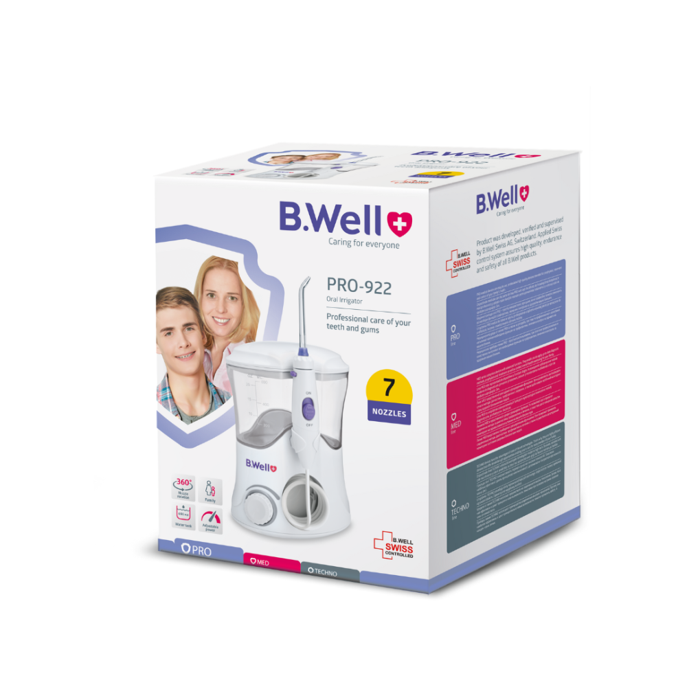Стационарный ирригатор для полости рта B.Well PRO-922