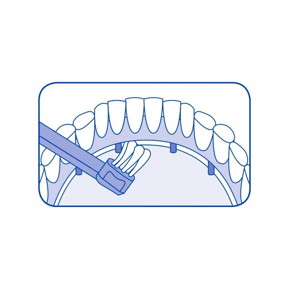 Монопучковая щетка со сгибающей головкой Curaprox CS 708 Implant | Ortho (Различные цвета)