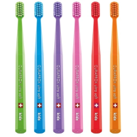 Набор детских зубных щеток, мягкие (4-12 лет) Curaprox kids ultrasoft, d 0,09 мм (3 шт.)