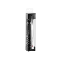 Набор зубных щеток, ультрамягкий Curaprox CS5460/2 White/Black, Ultrasoft d 0,10 мм (Черный, белый) (2 шт.)