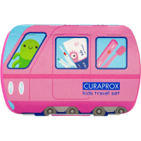 Дорожный набор для детей Curaprox Kids Pink (Розовый)