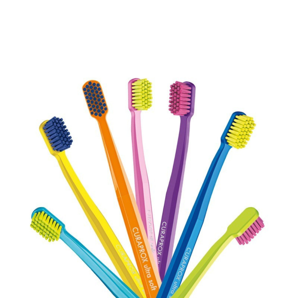 Зубная щетка, мягкая Curaprox CS 5460 Ultra Soft, d 0,10 мм (Цвета в ассортименте)